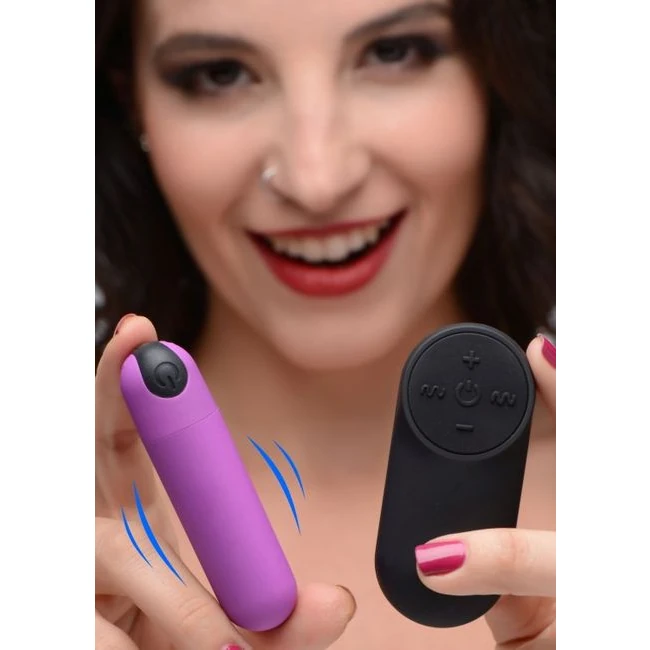 Bang! Vibrating Bullet W/ Remote Control - Vibration Modes