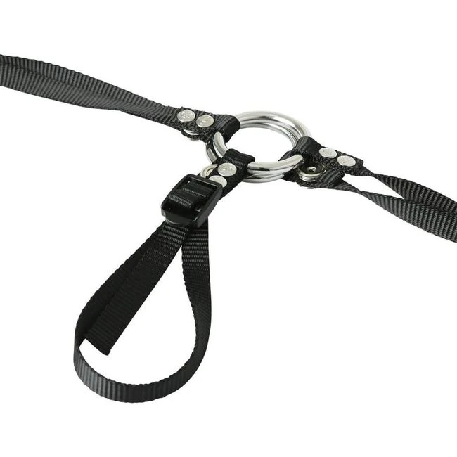 Bare as You Dare Harness Black - Size & Fit
