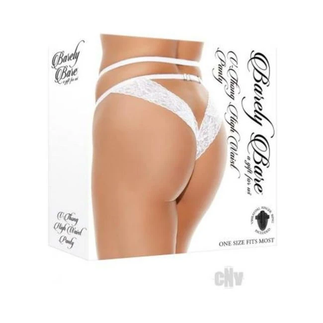 Barely Bare V-thong High-waist Panty - Fabric & Feel