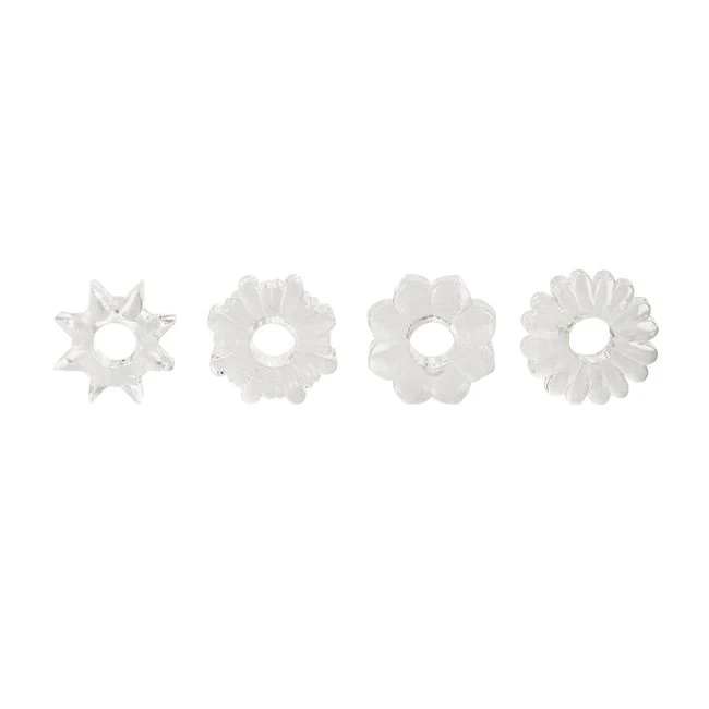 Basic Essentials 4 Pack Clear - Safe, Non-Toxic Materials