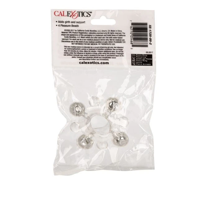 Basic Essentials Enhancer Ring with Beads - Graduated Sizing & Usage Guidelines