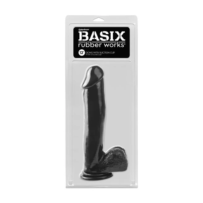 BASIX RUBBER WORKS 12IN DONG W/SUCTION - Material Feel & Quality