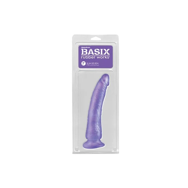 Basix Slim 7 Dong - Shape & Texture