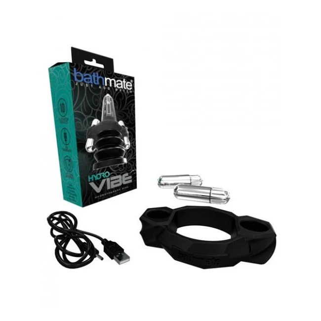Bathmate Hydro Vibe Pump Vibrator Black - Enhance Your Bathmate Routine with the Hydro Vibe