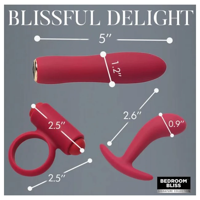 Bb Deluxe Bondage Massage Set - Specifications & Materials