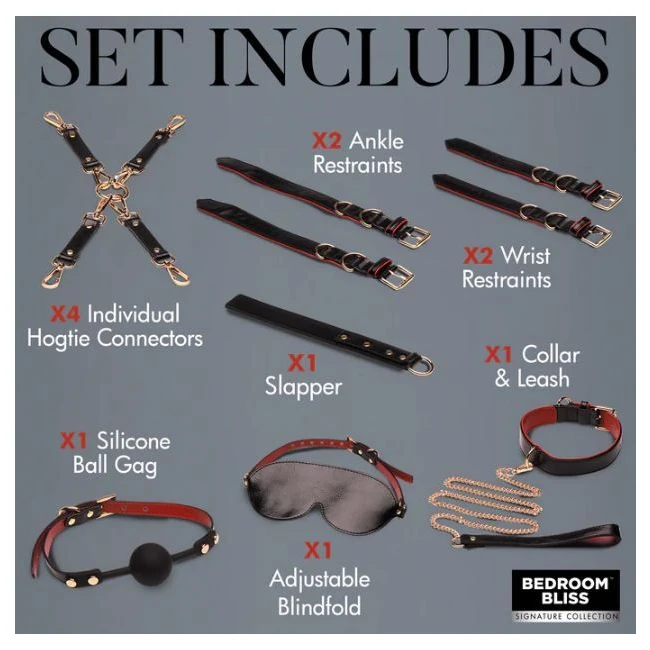 Bb Lover's Deluxe Bondage Set - Hardware & Fasteners