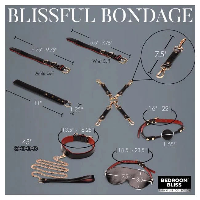 Bb Lover's Deluxe Bondage Set - Versatile Restraint System