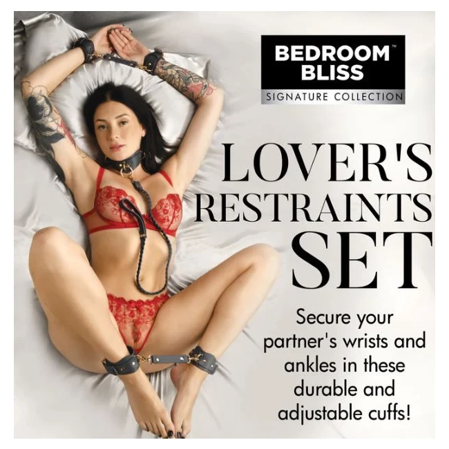 Bb Lover's Restraints Set Black - Materials