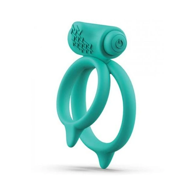 Bcharmed Basic Plus Sea Foam Vibrating Cock Ring - Fabric & Feel