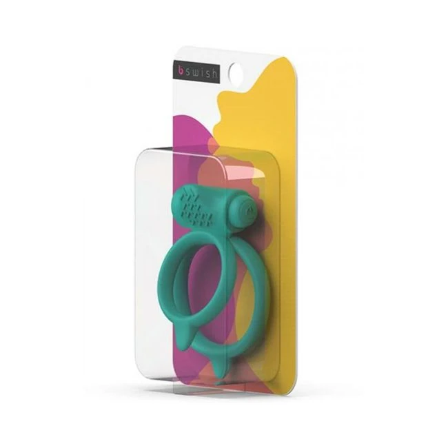 Bcharmed Basic Plus Sea Foam Vibrating Cock Ring - Fit & Sizing
