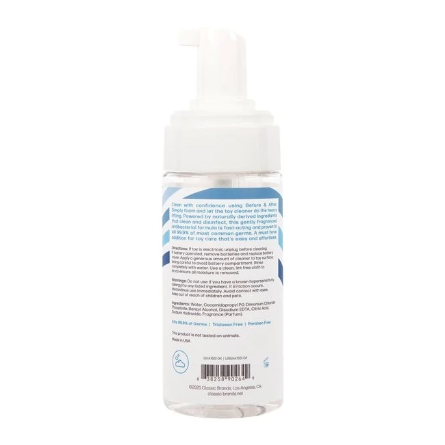 Before & After Toy Cleaner Foaming 4.4oz - Key Details