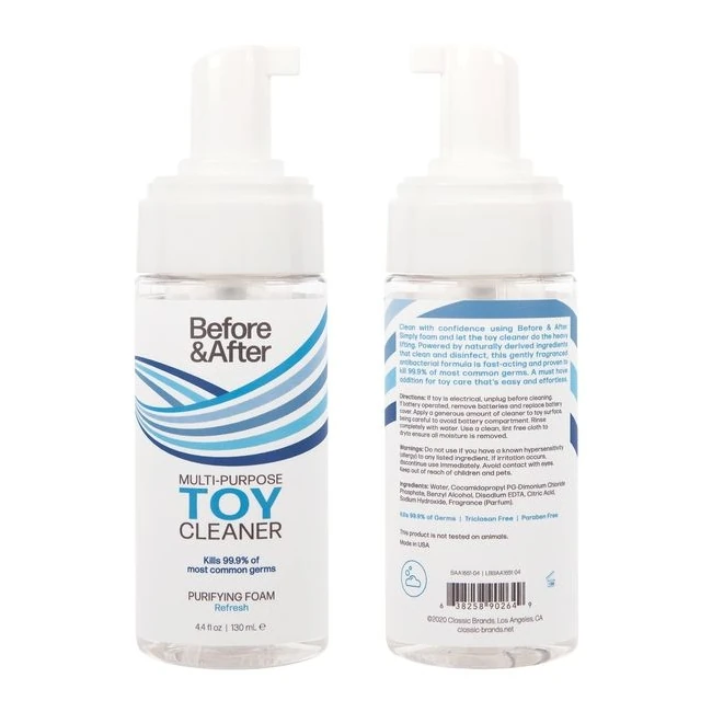 Before & After Toy Cleaner Foaming 4.4oz - What Stands Out
