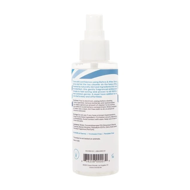 Before & After Toy Cleaner Spray - What Stands Out