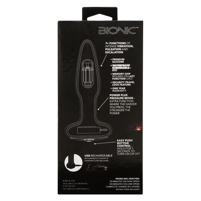 Bionic Pressure Rimming Probe - Vibration Modes and Functions
