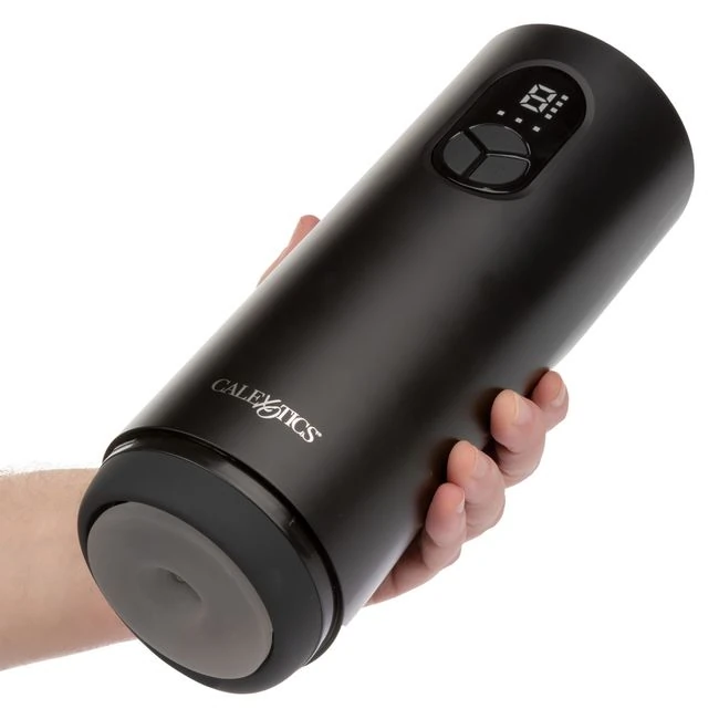 Bionic Vibro Stroker with Oscillation and Suction - Shape & Texture