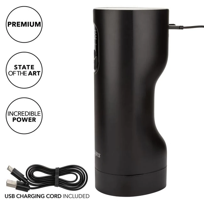 Bionic Vibro Stroker with Oscillation and Suction - Handling & Storage