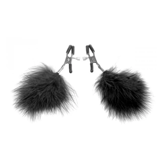 Black Feather Nipple Clamps - Key Details