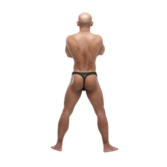 Black Gold Bong Thong L/xl - Materials & Fabric Features