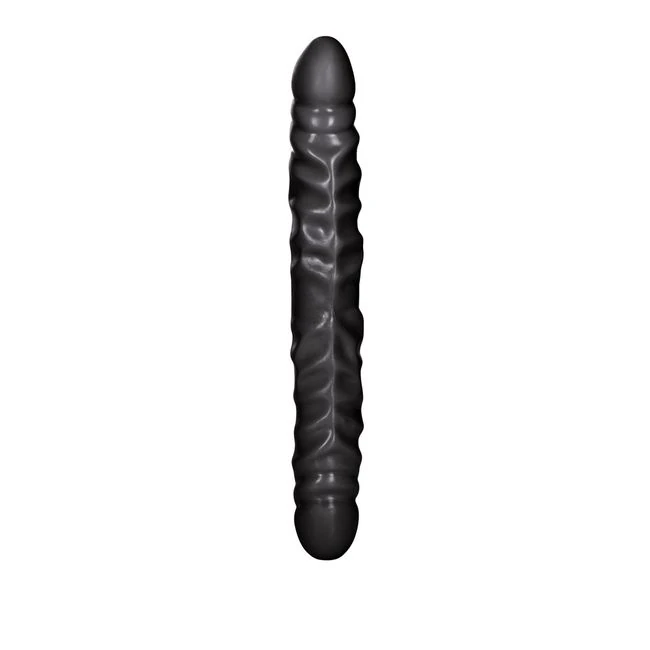 Black Jack Veined Double Dong - How It Feels
