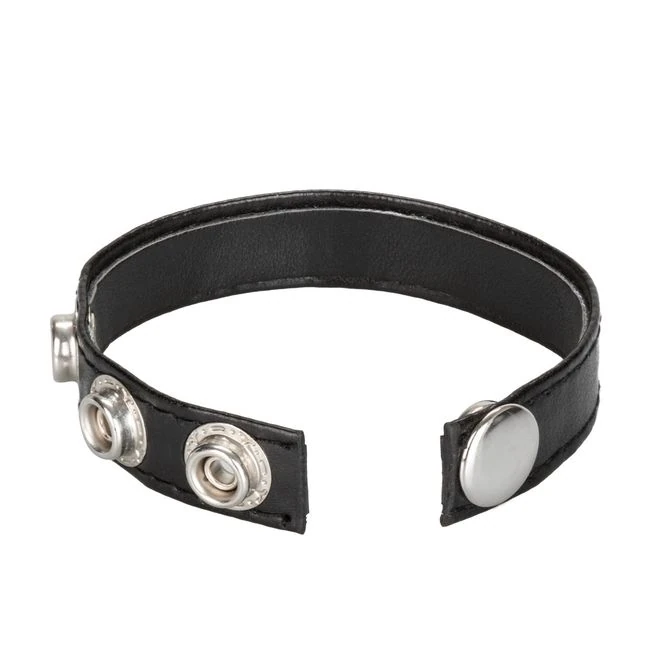 Black Leather Ring - What Stands Out