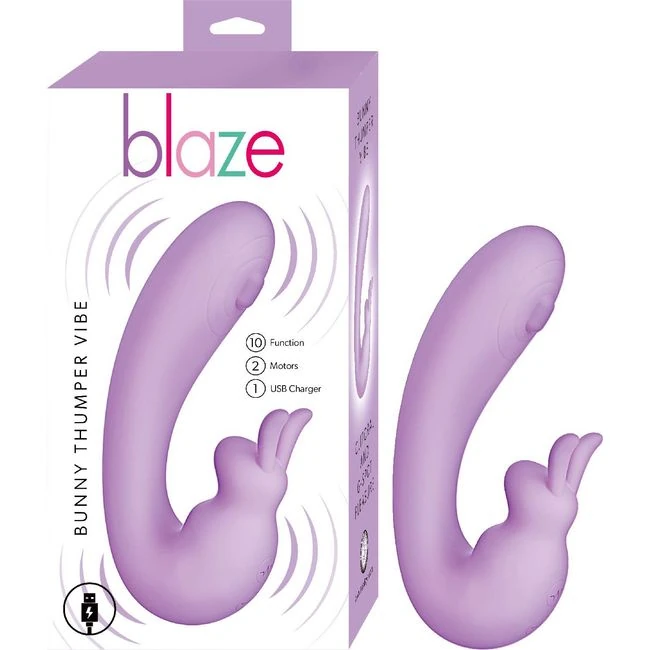 Blaze Bunny Thumper - Experience Elevated Pleasure with the Blaze Bunny Thumper