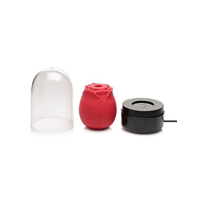 Bloomgasm Enchanted Rose 10x Clit Stimulator W/ Case - Experience the Bloomgasm Enchanted Rose 10X Clit Stimulator