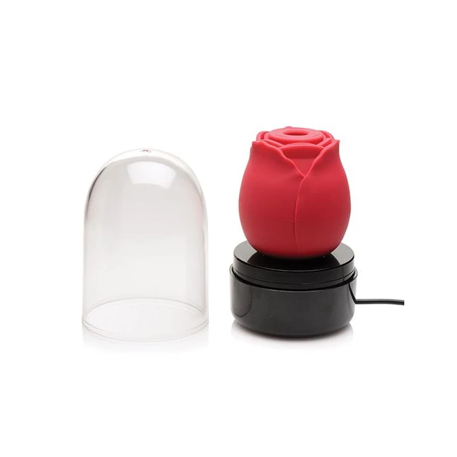 Bloomgasm Enchanted Rose 10x Clit Stimulator W/ Case - Vibration Modes and Features