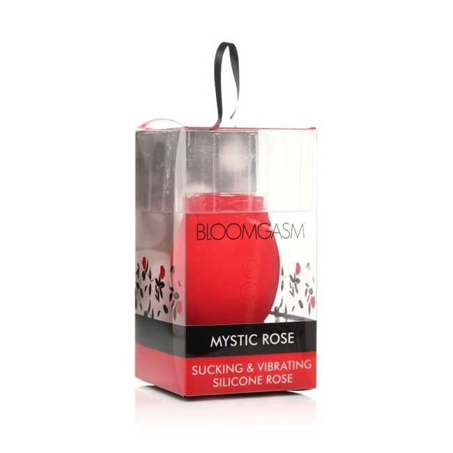 Bloomgasm Mystic Rose Sucking & Vibrating Silicone Rose - Experience the Bloomgasm Mystic Rose