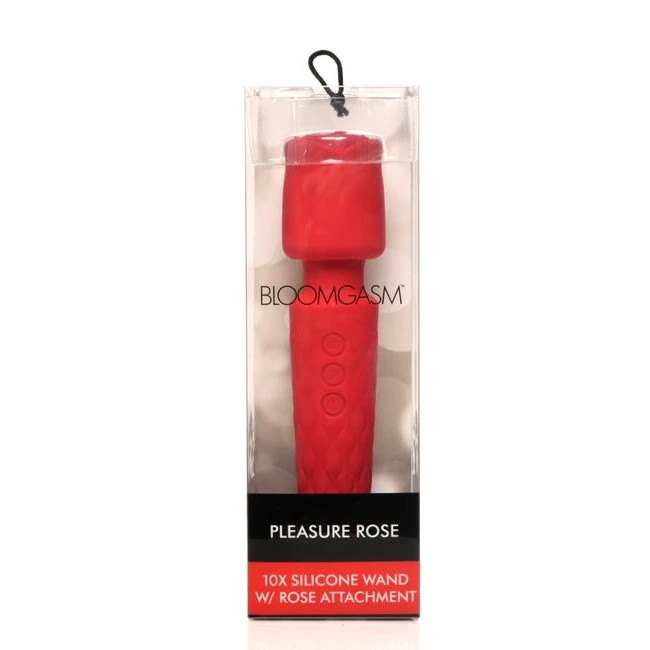Bloomgasm Pleasure Rose Wand 10x W/ Rose Attachment - Design & Materials