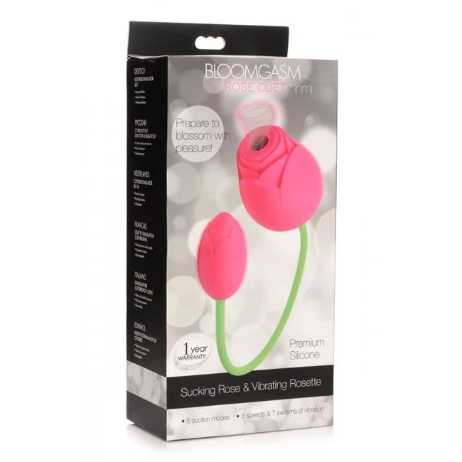 Bloomgasm Rose Duet Sucking Rose & Rosette - Power & Performance