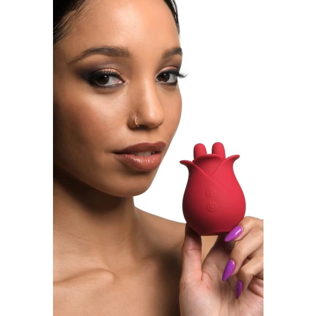 Bloomgasm the Rose Fondle 10x Massaging Rose Clit Stimulator - How It Feels