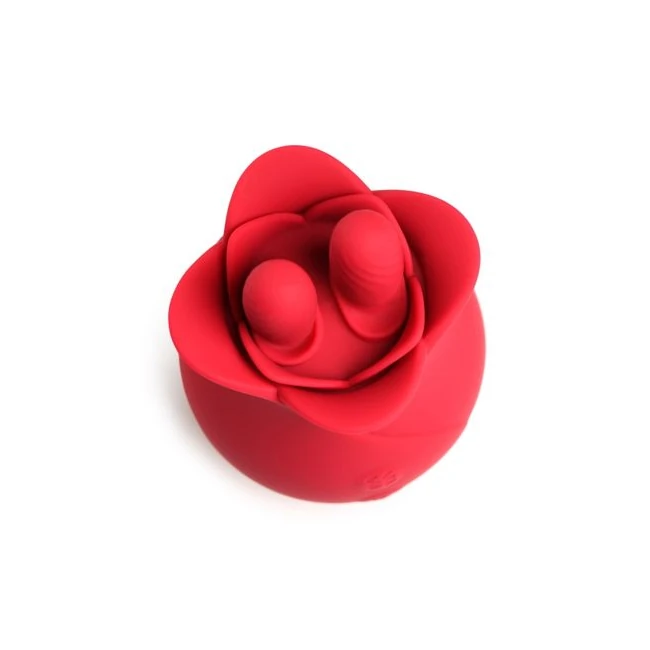 Bloomgasm the Rose Fondle 10x Massaging Rose Clit Stimulator - Power & Performance