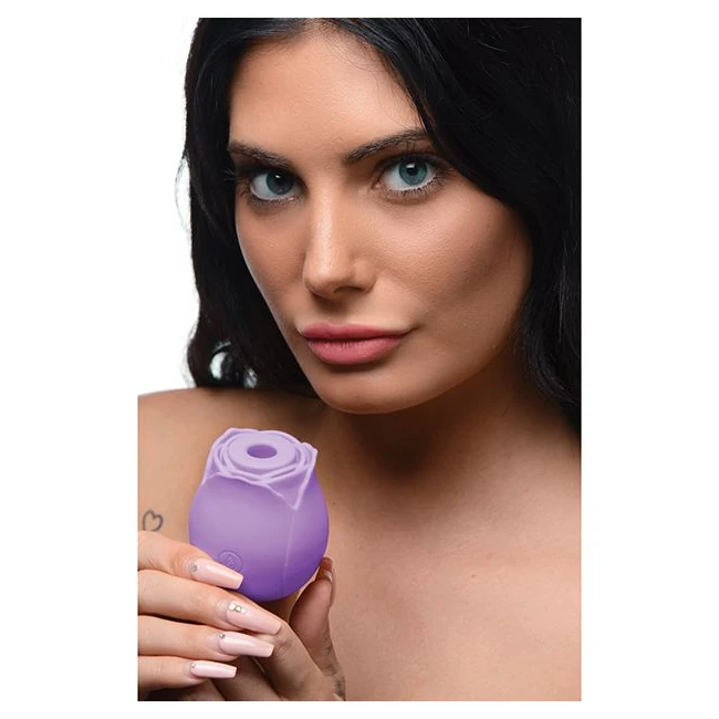 Bloomgasm Wild Rose 10x Purple Suction Clit Stim - Power & Performance