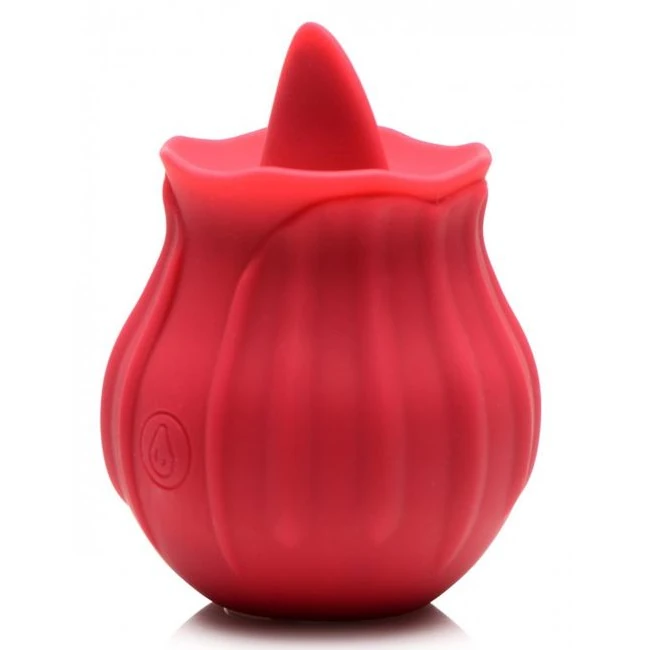Bloomgasm Wild Violet 10x Licking Stimulator Red - Experience the Bloomgasm Wild Violet 10X Licking Stimulator