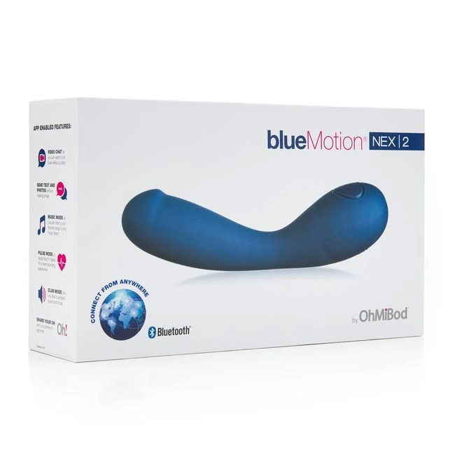 Bluemotion Nex 2- 2nd Gen App -controlled G-spot Vibe - Vibration Modes and Features