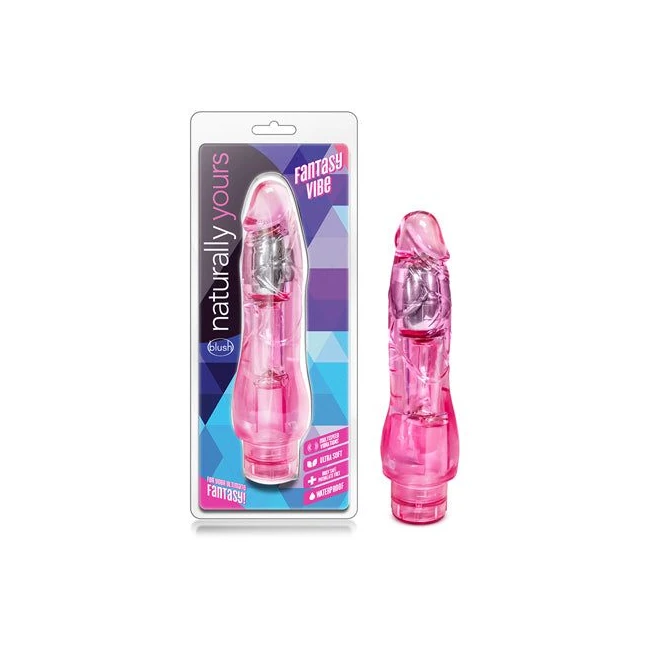 Blush Naturally Yours Fantasy Vibe - - Experience Intimate Fantasy Fulfillment