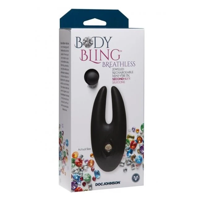 Body Bling Breathless Mini Vibe Silver Clitoral Stimulator - How It Feels