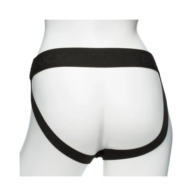Body Extensions Be Risque Vibrating Hollow Strap on Set O/s - Shape & Texture