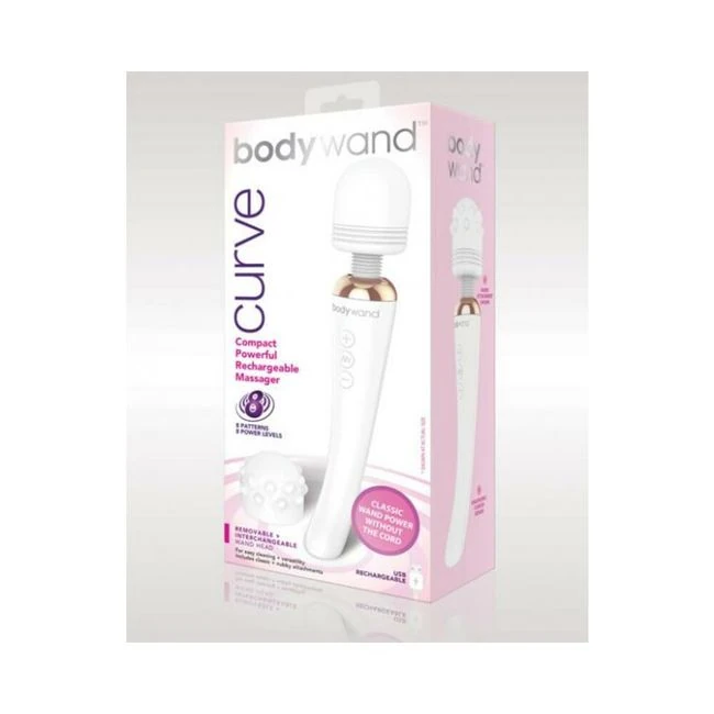 Bodywand Curve Rechargeable White - How It Feels
