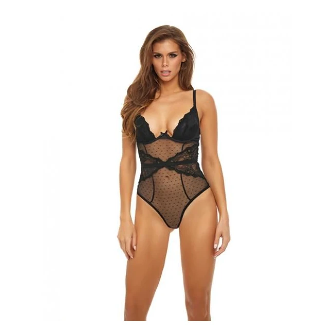 Bombshell Boudoir Lace & Mesh Peek A Boo Wire Teddy - What Is the Bombshell Boudoir Lace & Mesh Peek A Boo Wire Teddy?