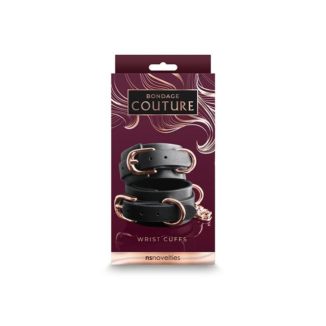 Bondage Couture Wrist Cuffs - Hardware and Fasteners