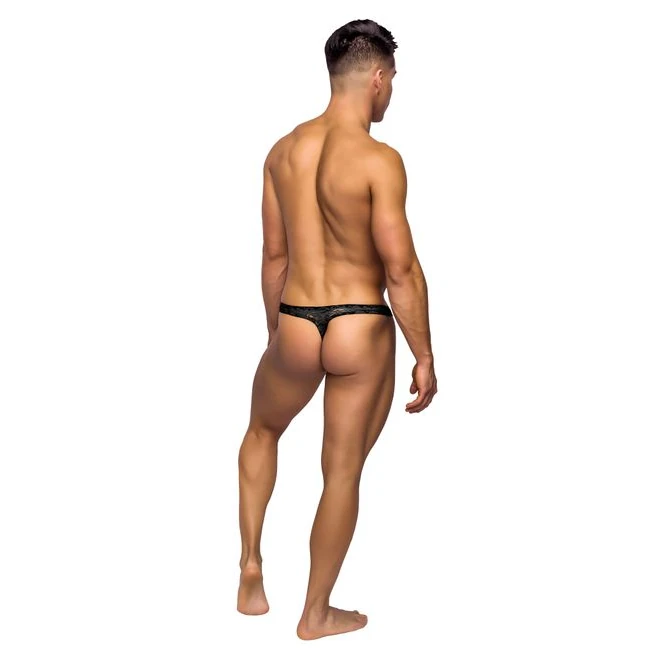 Bong Thong Stretch Lace - Small to Medium Fit in Black or Red