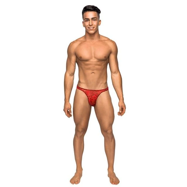 Bong Thong Stretch Lace - by Male Power Lingerie