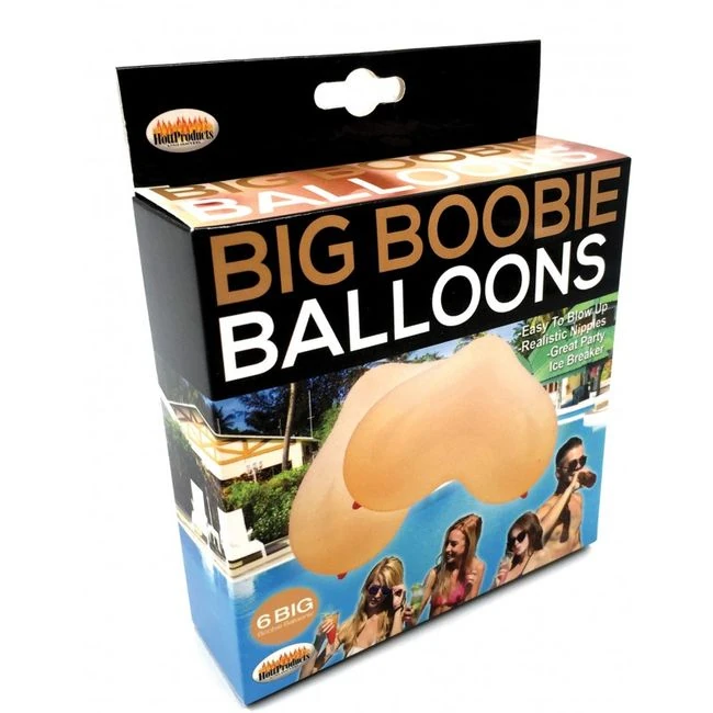 Boobie Balloon 6pc - Overview