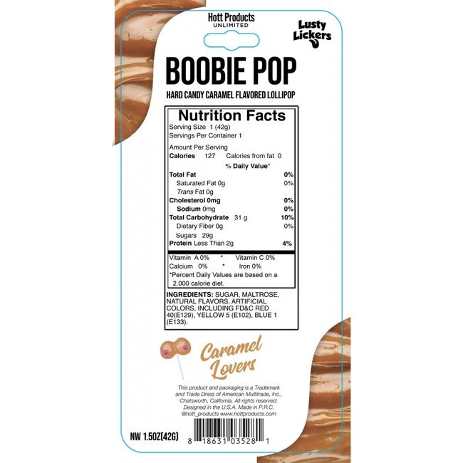 Boobies Pop - Key Details