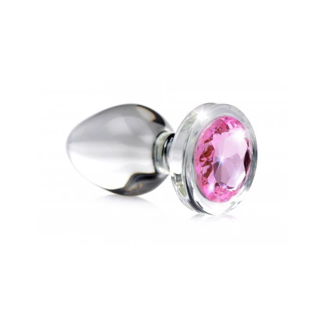 Booty Sparks Pink Gem Anal Plug - Shape & Comfort