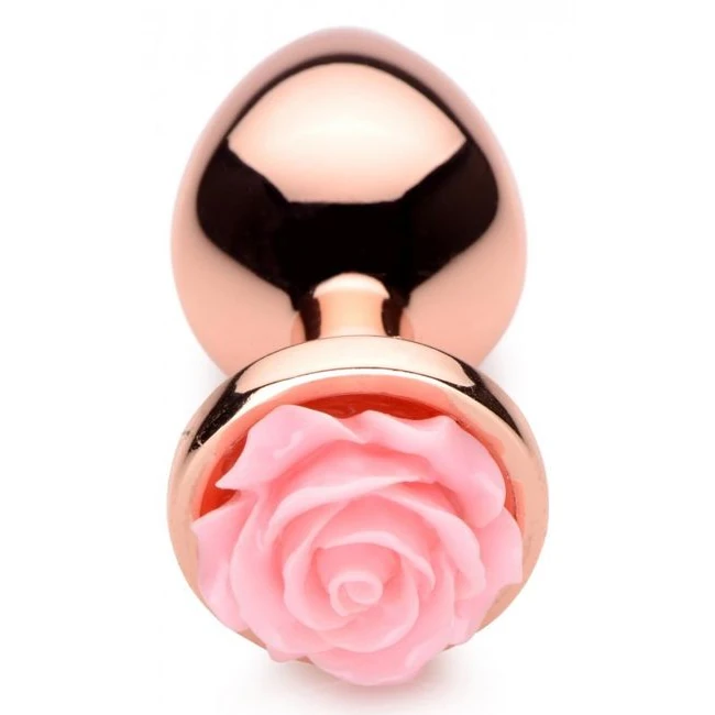 Booty Sparks Pink Rose Anal Plug - Graduated Sizing & Variations