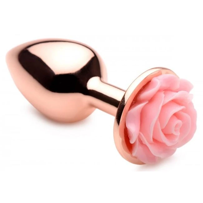 Booty Sparks Pink Rose Anal Plug - Shape & Comfort