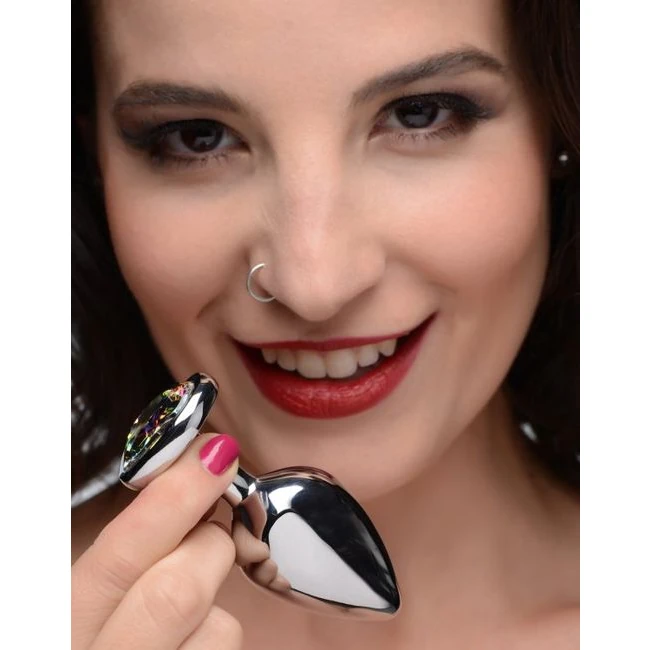 Booty Sparks Prism Heart Anal Plug - Material & Safety