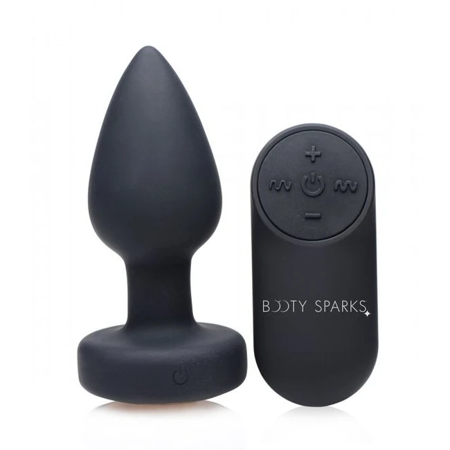 Booty Sparks Silicone LED Plug Vibrating - How It Feels in Use